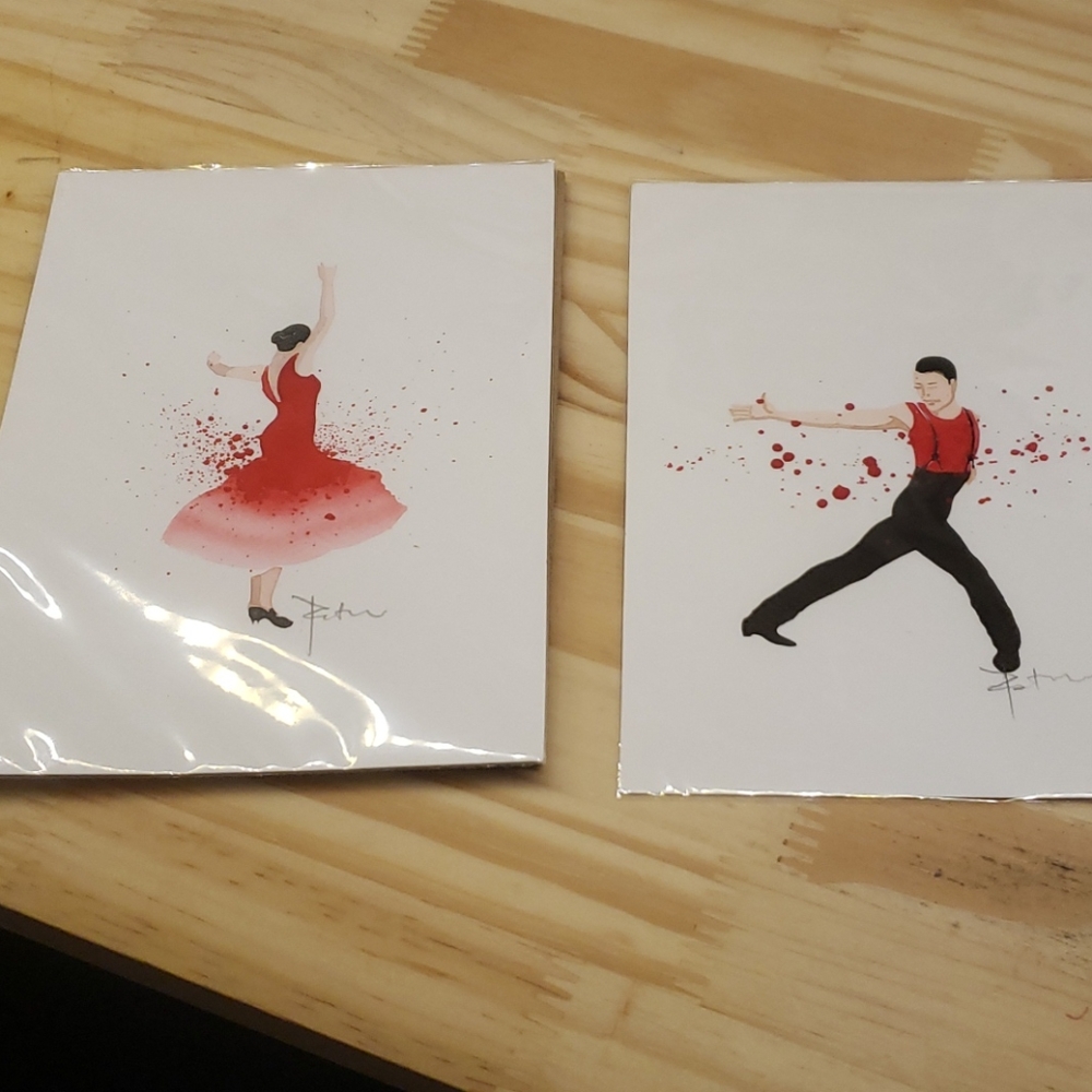 Original watercolor art